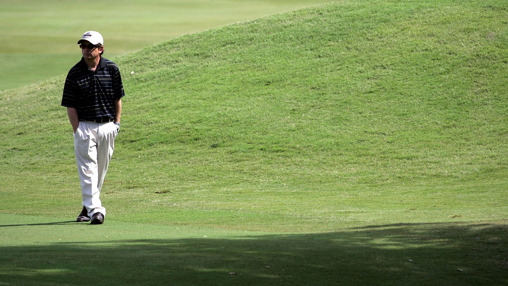 Michael J. Fox en el Outback Steakhouse Pro-Am