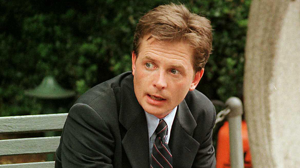 Michael J. Fox en Spin City en 1998