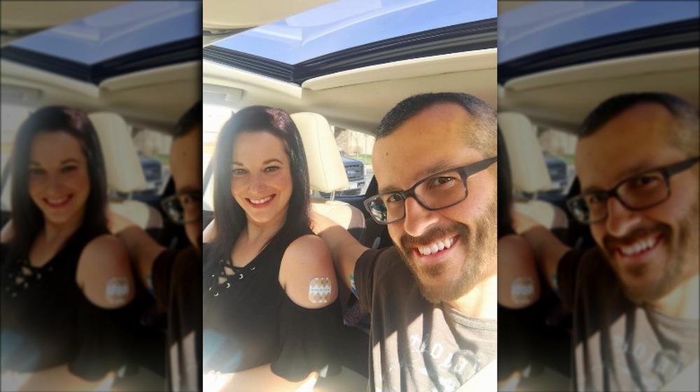 Shanann Watts y Chris Watts en una selfie de Facebook