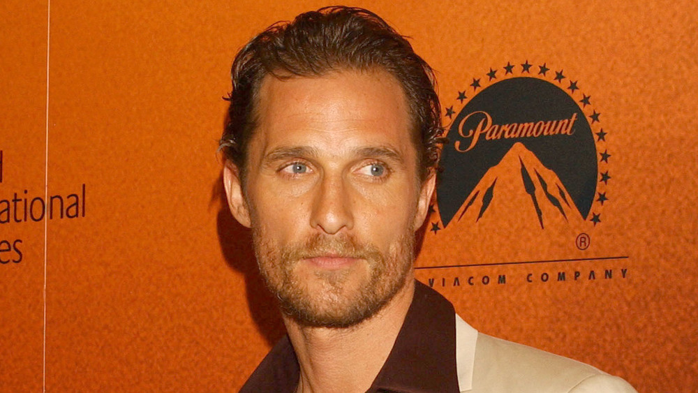 Matthew McConaughey en el estreno de Sahara