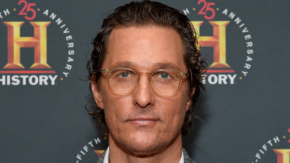 Matthew McConaughey en un evento de History Channel en 2020