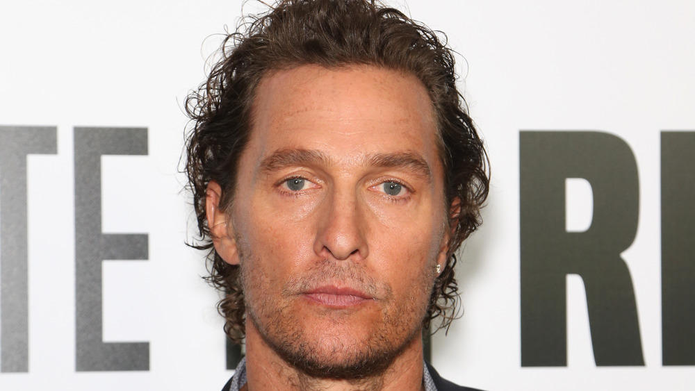 Matthew McConaughey en un evento de CinemaCon 2018