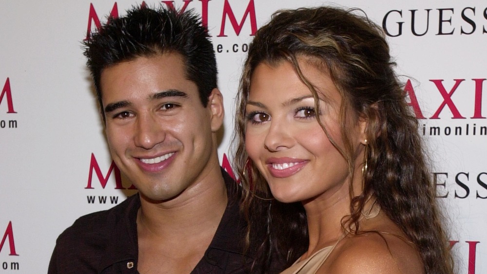 Mario Lopez y Ali Landry en un evento de la revista Maxim 