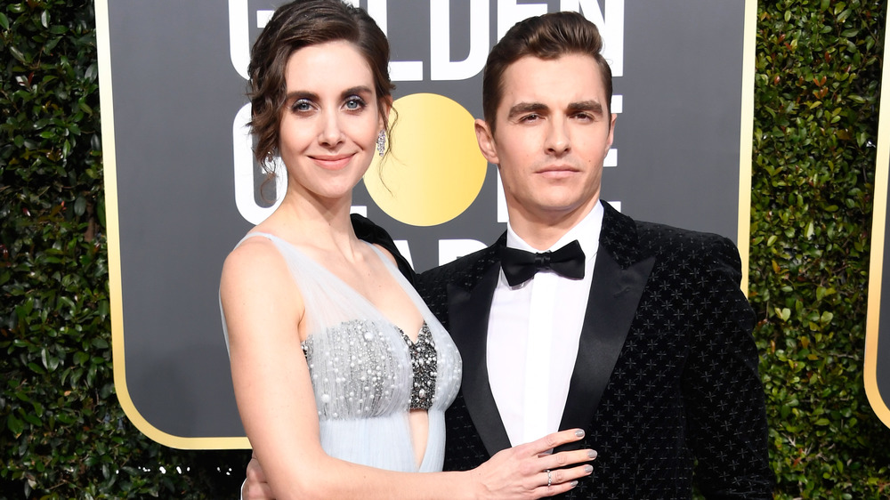 Alison Brie y Dave Franco en los Globos de Oro 2019