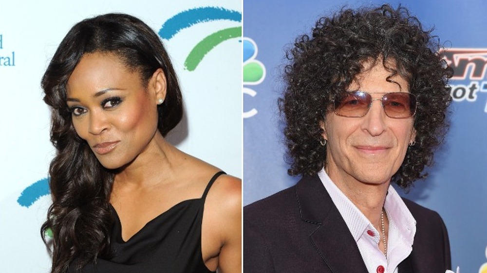 Robin Givens y Howard Stern;  división