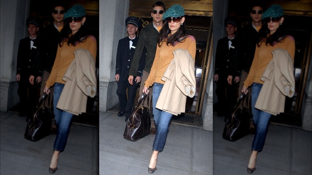 Ashton Kutcher y Demi Moore en Nueva York