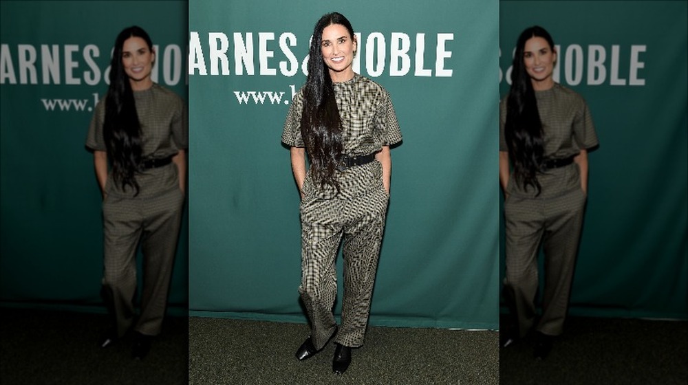 Demi Moore en un evento de libros de Barnes & Noble 