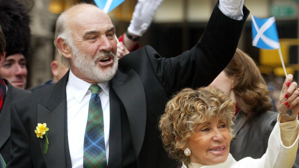 Sean Connery y Micheline Roquebrune 