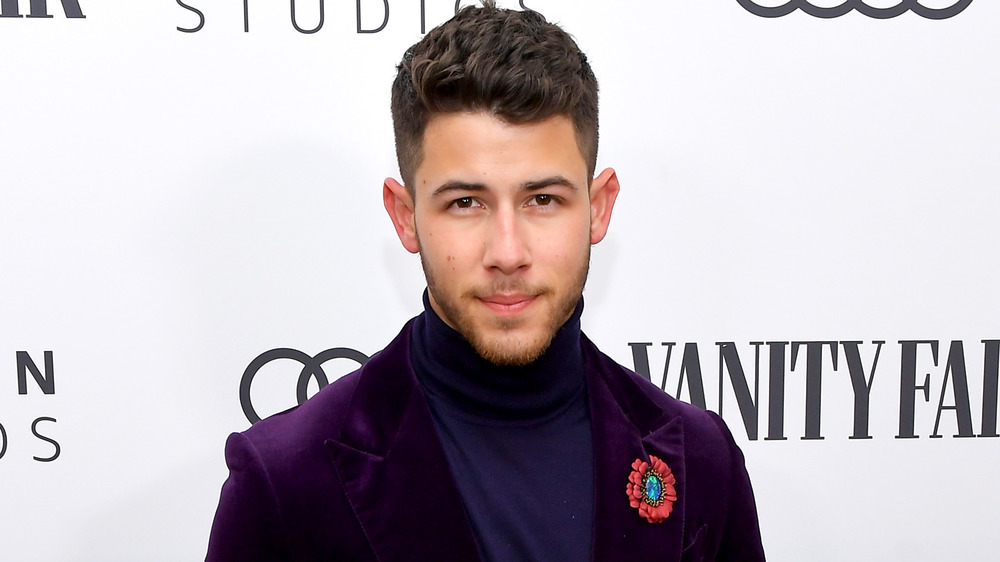 Nick Jonas en un evento en 2020