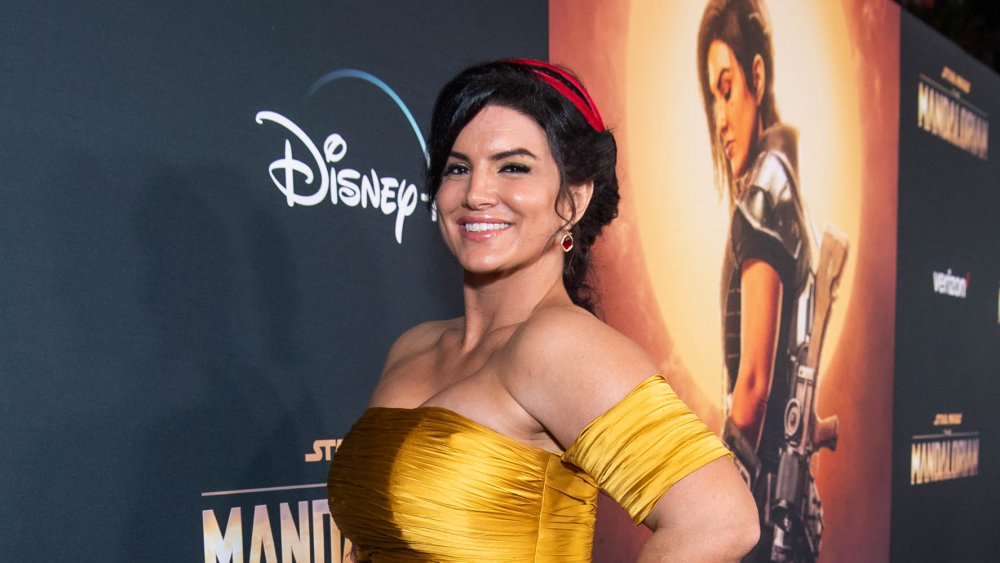 Gina Carano en el estreno de The Mandalorian