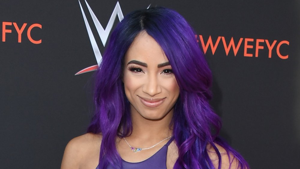 Sasha Banks en el evento For Your Consideration de la WWE