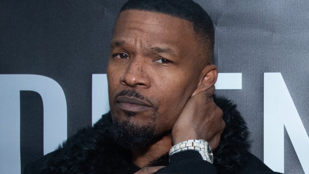 Jamie Foxx en un evento de Nueva York en 2020