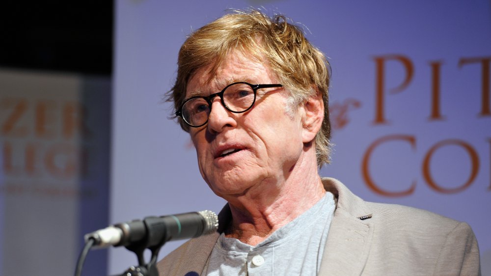 Robert Redford en conferencia de prensa