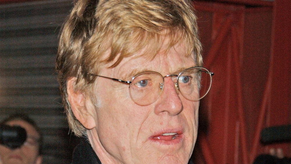 Robert Redford en conferencia de prensa