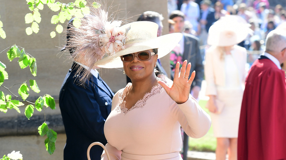 Oprah en la boda real