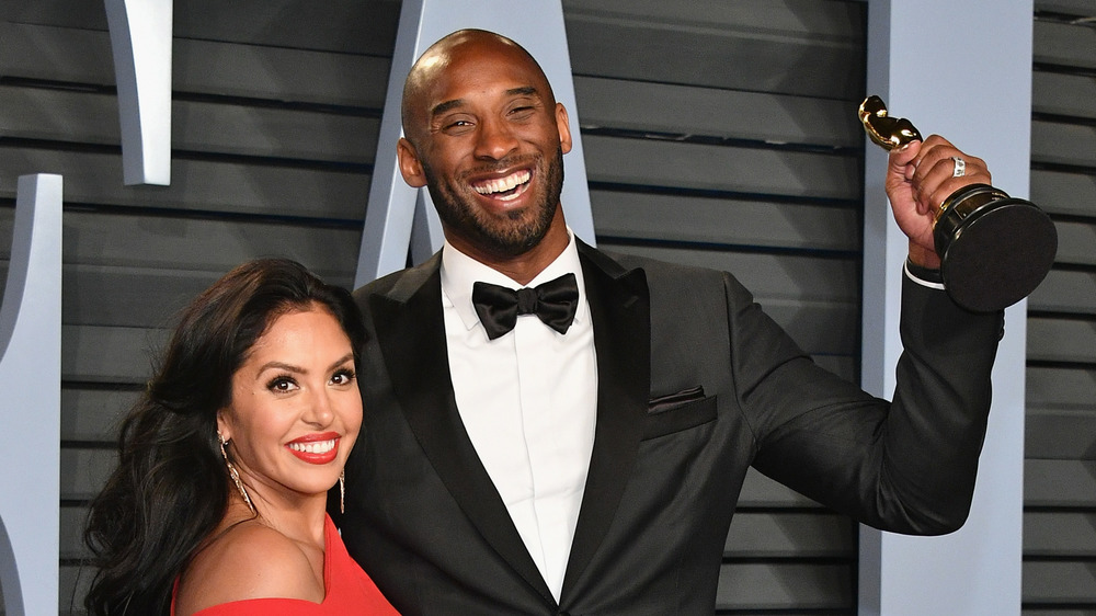 Vanessa y Kobe Bryant en un evento 