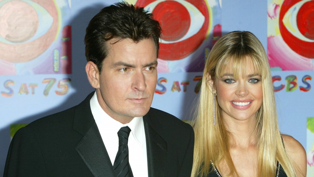 Charlie Sheen y Denise Richards