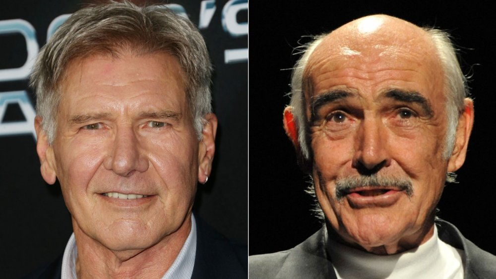 Harrison Ford en el estreno de Ender's Game;  Sean Connery en AFI's Night at the Movies