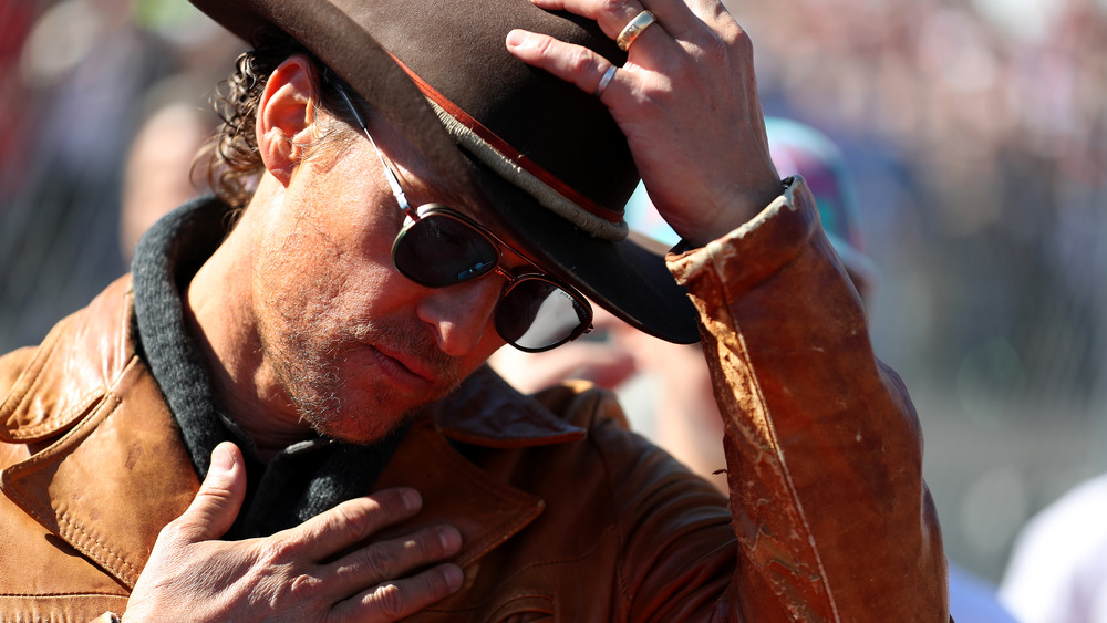 Matthew McConaughey con sombrero de vaquero