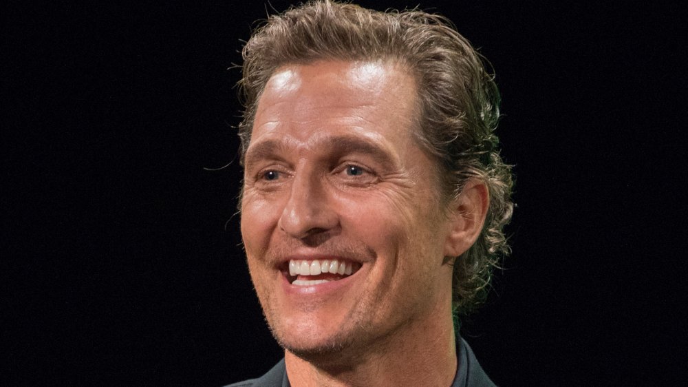 Matthew McConaughey riendo