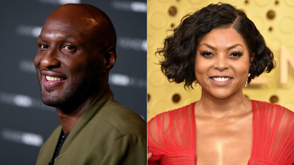 Lamar Odom y Taraji P. Henson