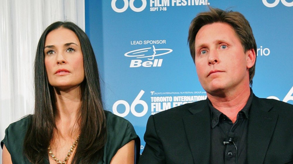 Demi Moore y Emilio Estevez