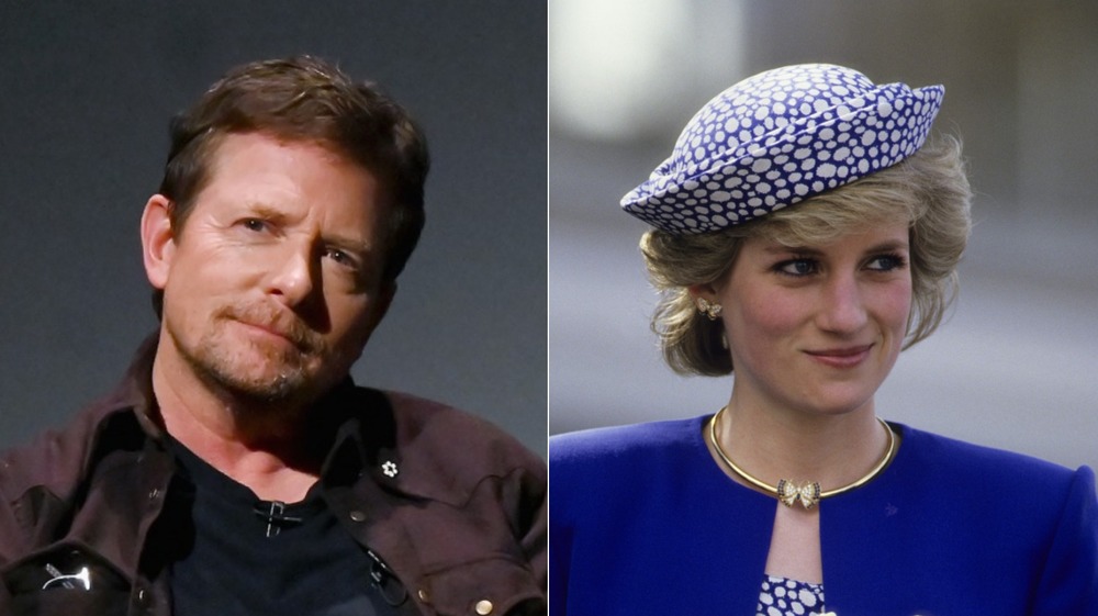 Michael J. Fox en el Festival de Cine de Tribeca 2019;  Princesa Diana en Canadá en 1986