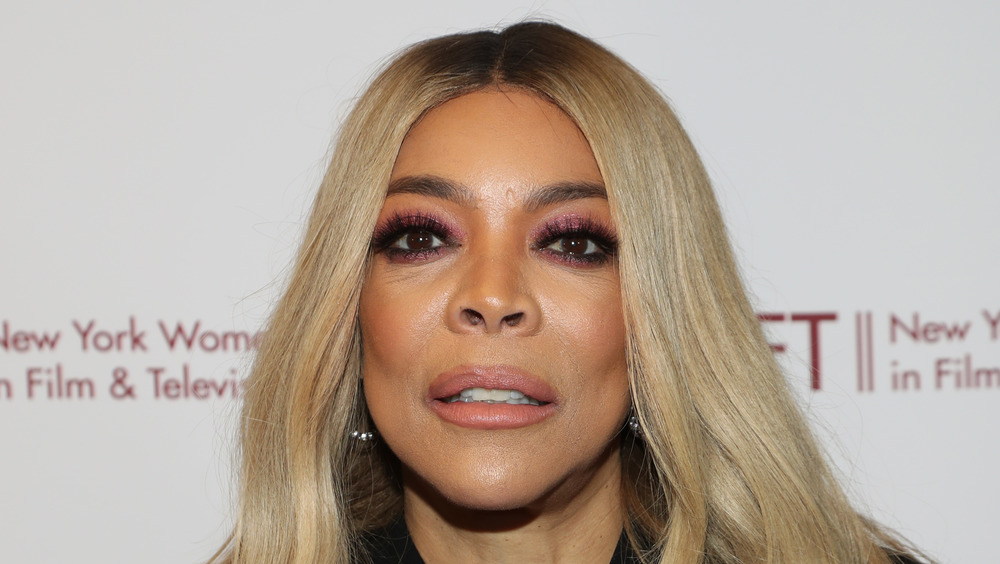 Wendy Williams con la boca abierta