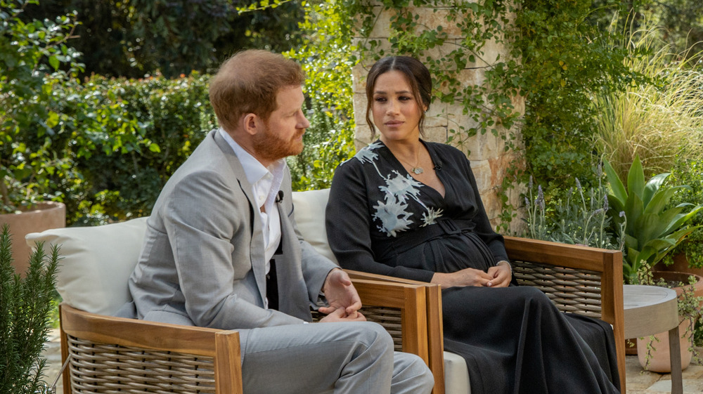 El príncipe Harry y Meghan Markle en una entrevista