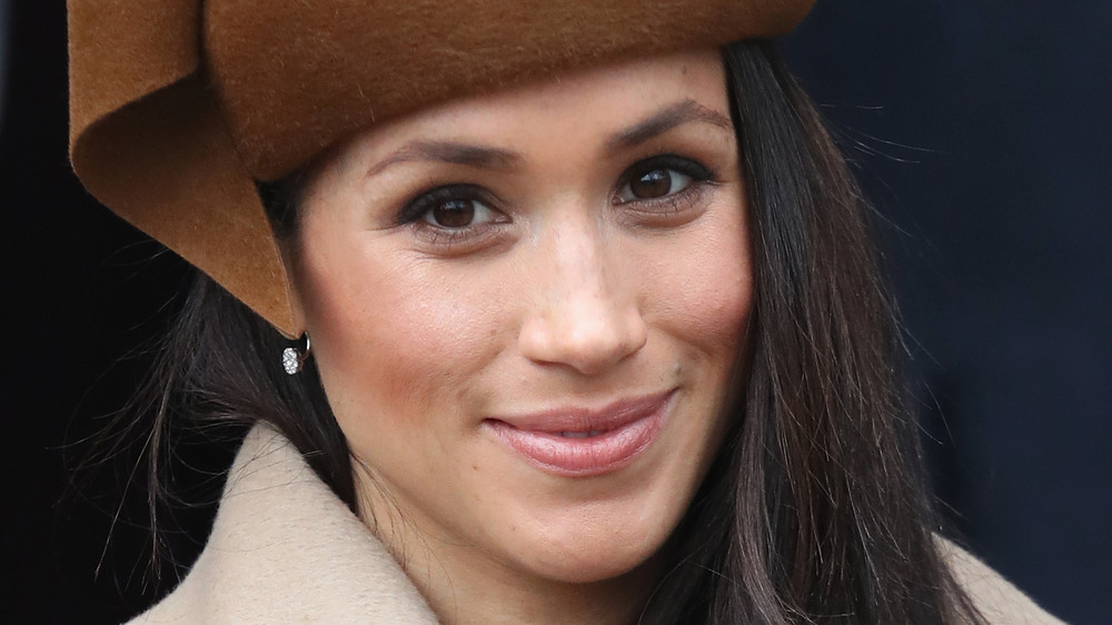 Meghan Markle sonriendo