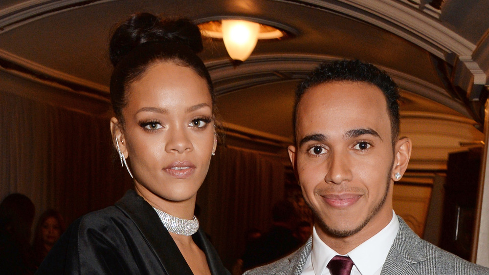 Rihanna y Lewis Hamilton juntos