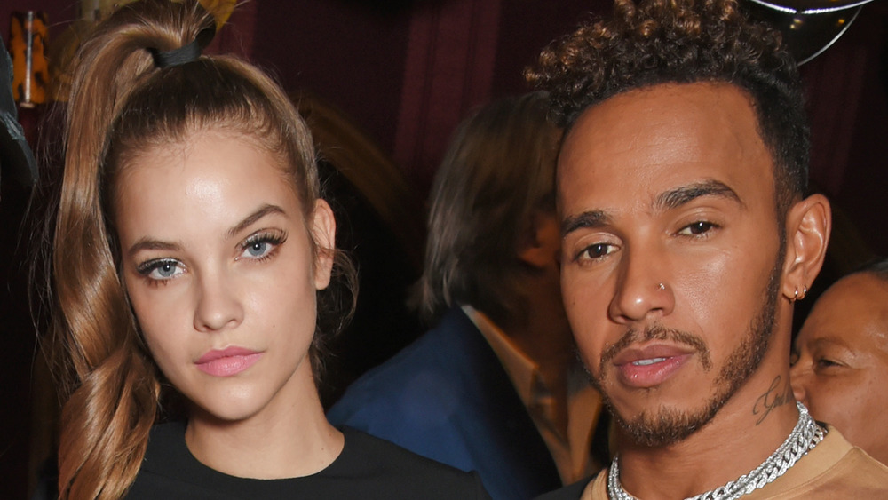 Lewis Hamilton y Barbara Palvin