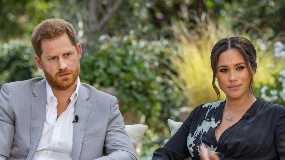 Meghan Markle y el príncipe Harry se sientan para la entrevista de Oprah