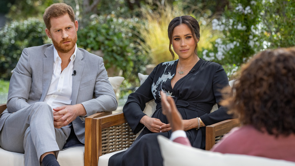 El príncipe Harry y Meghan Markle son entrevistados por Oprah Winfrey