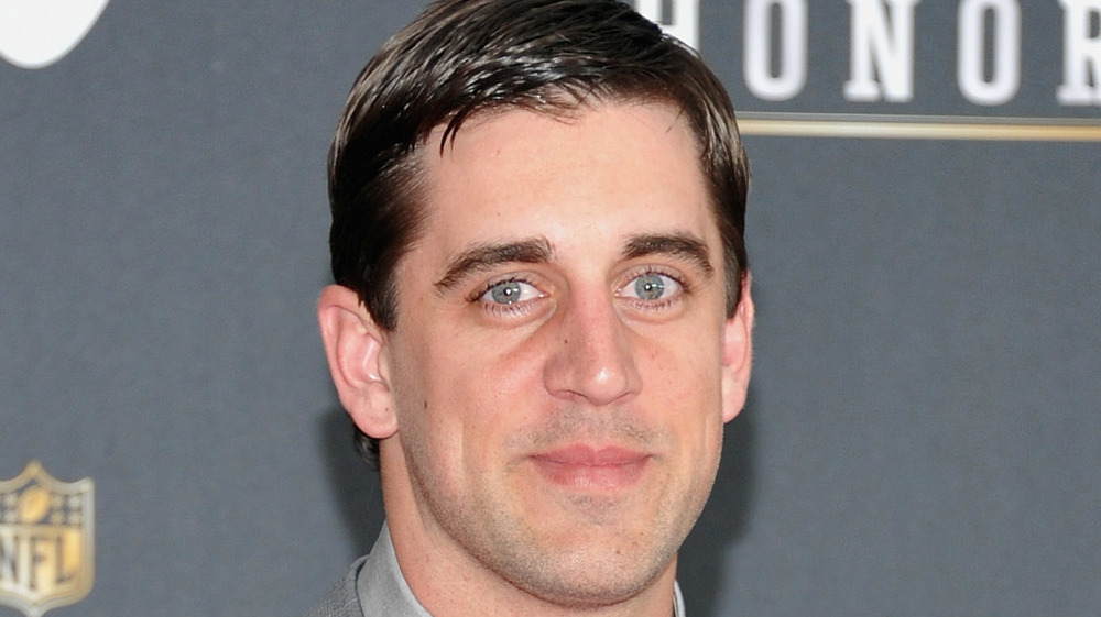 Aaron Rodgers, alfombra roja