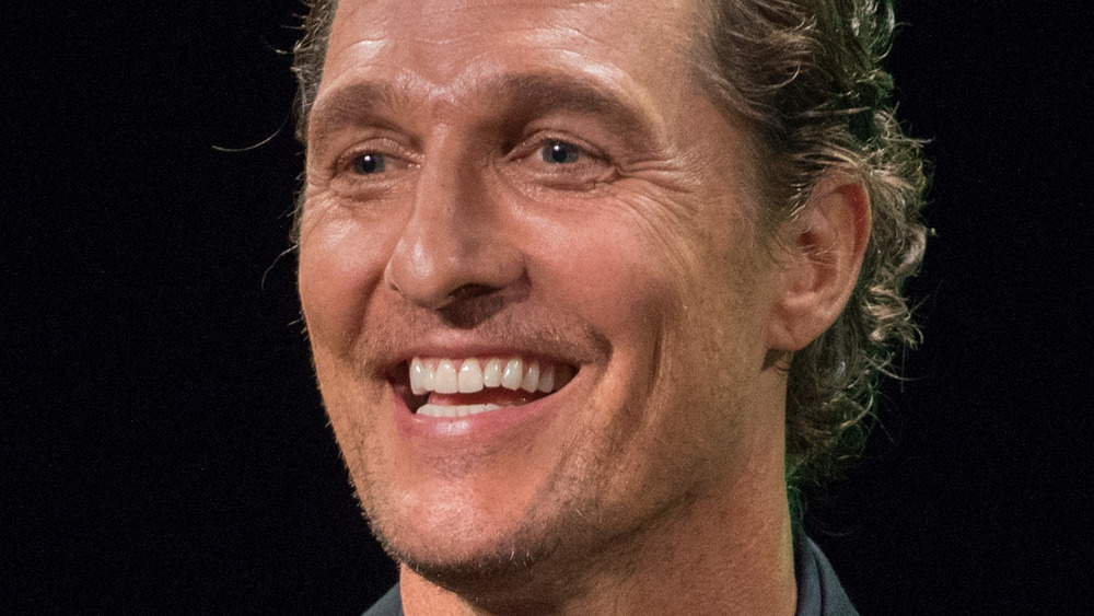 Matthew McConaughey en el escenario