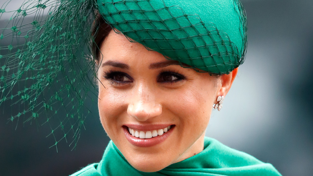 Traje verde de Meghan Markle