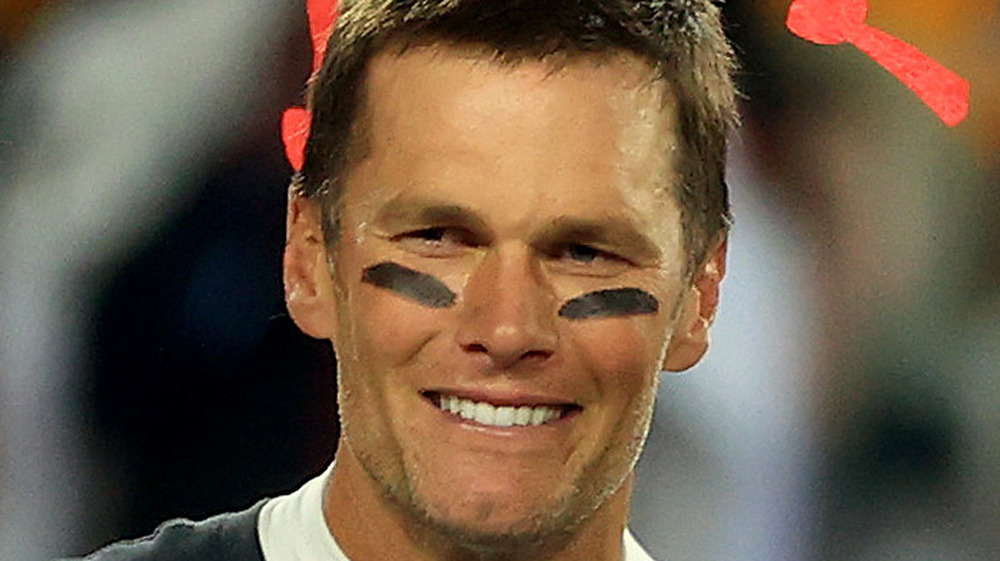 Tom Brady en el Super Bowl LV