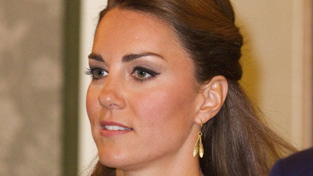 Kate Middleton asistiendo a un evento 