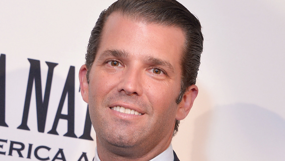 Donald Trump Jr.sonriendo