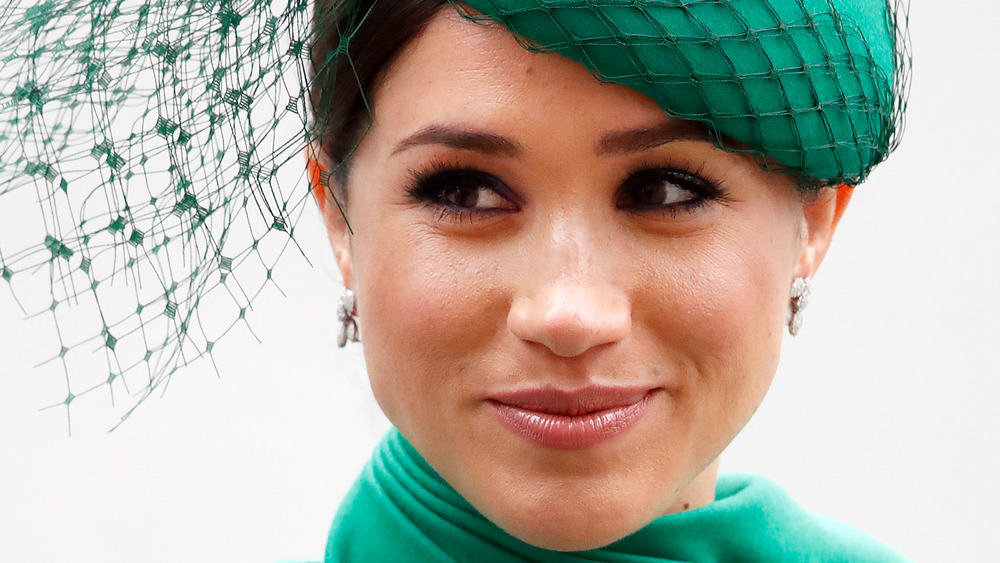 Meghan Markle sonriendo