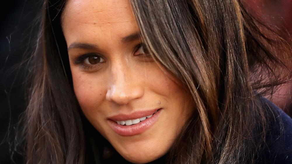 Meghan Markle sonriendo