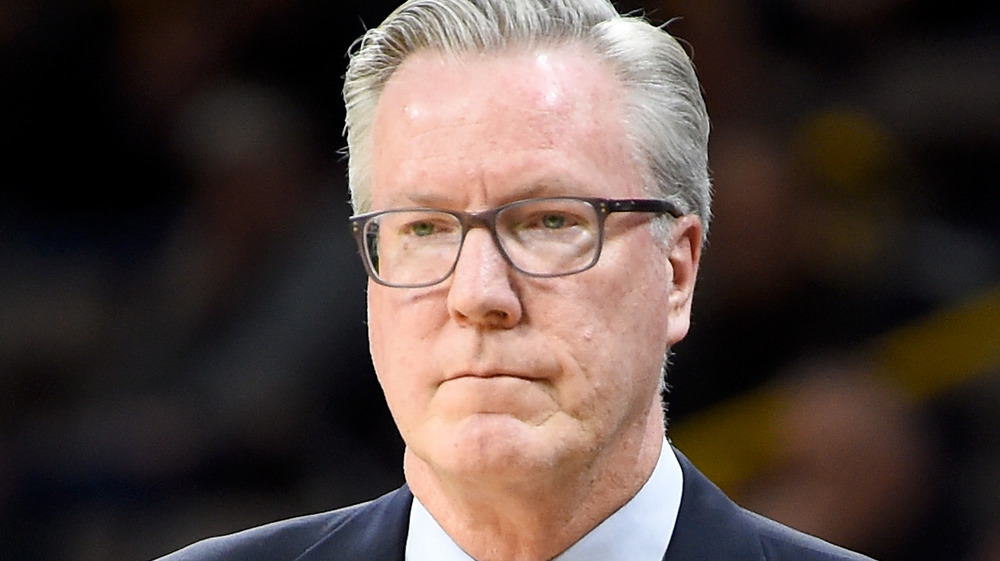 Fran McCaffery al margen 