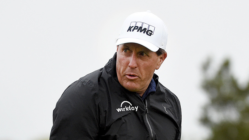 Phil Mickelson sorprendido