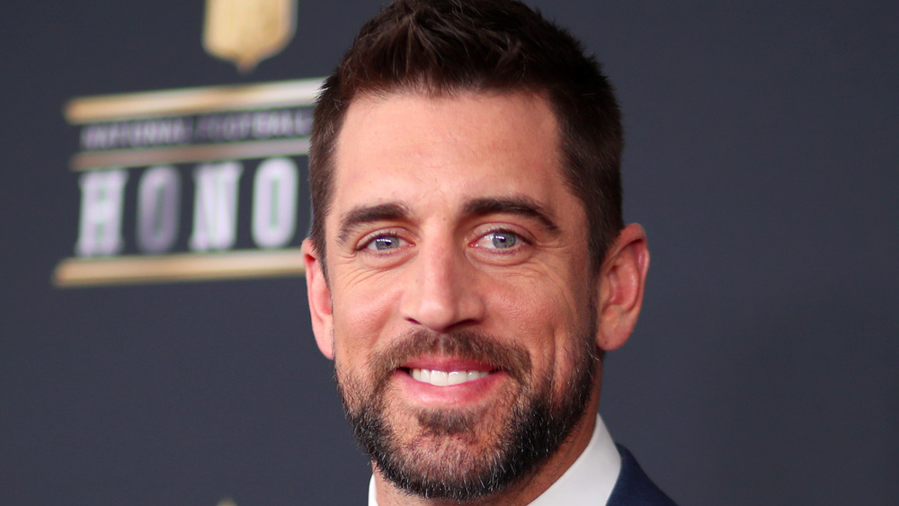   Aaron Rodgers asiste a la NFL Honors en la Universidad de Minnesota