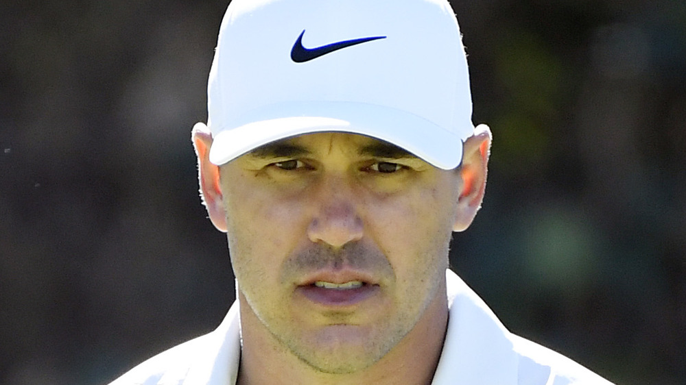 Brooks Koepka mirando a la cámara