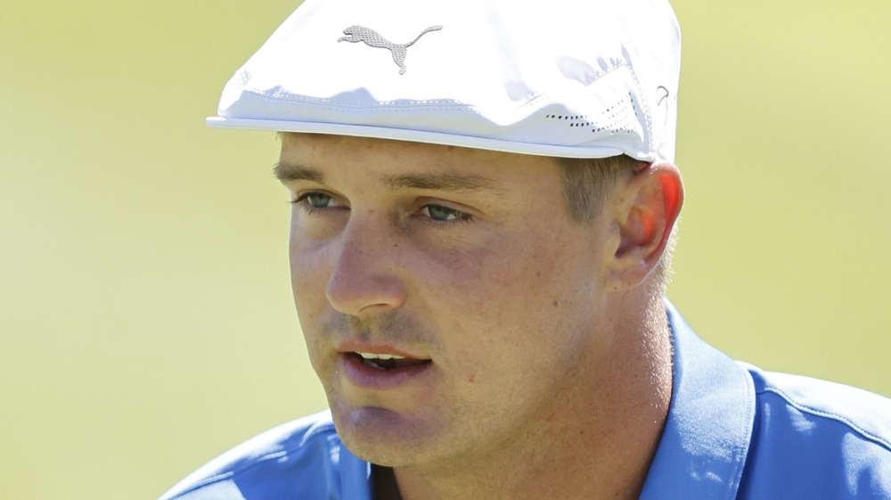 El golfista de la PGA Bryson DeChambeau en 2021