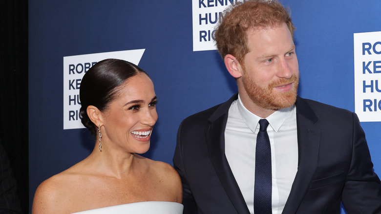 El príncipe Harry y Meghan Markle en 2022