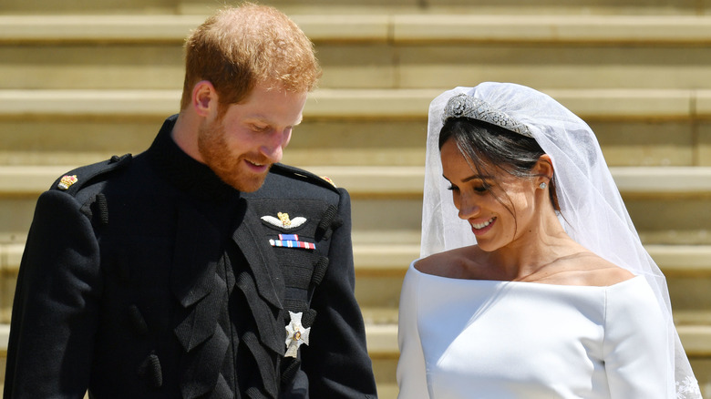 El príncipe Harry Meghan Markle en su boda