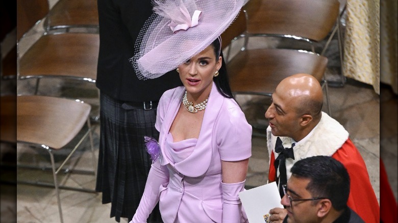 Katy Perry en la coronación